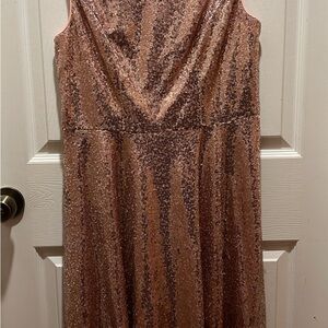 Elegant Sequin Evening Dress